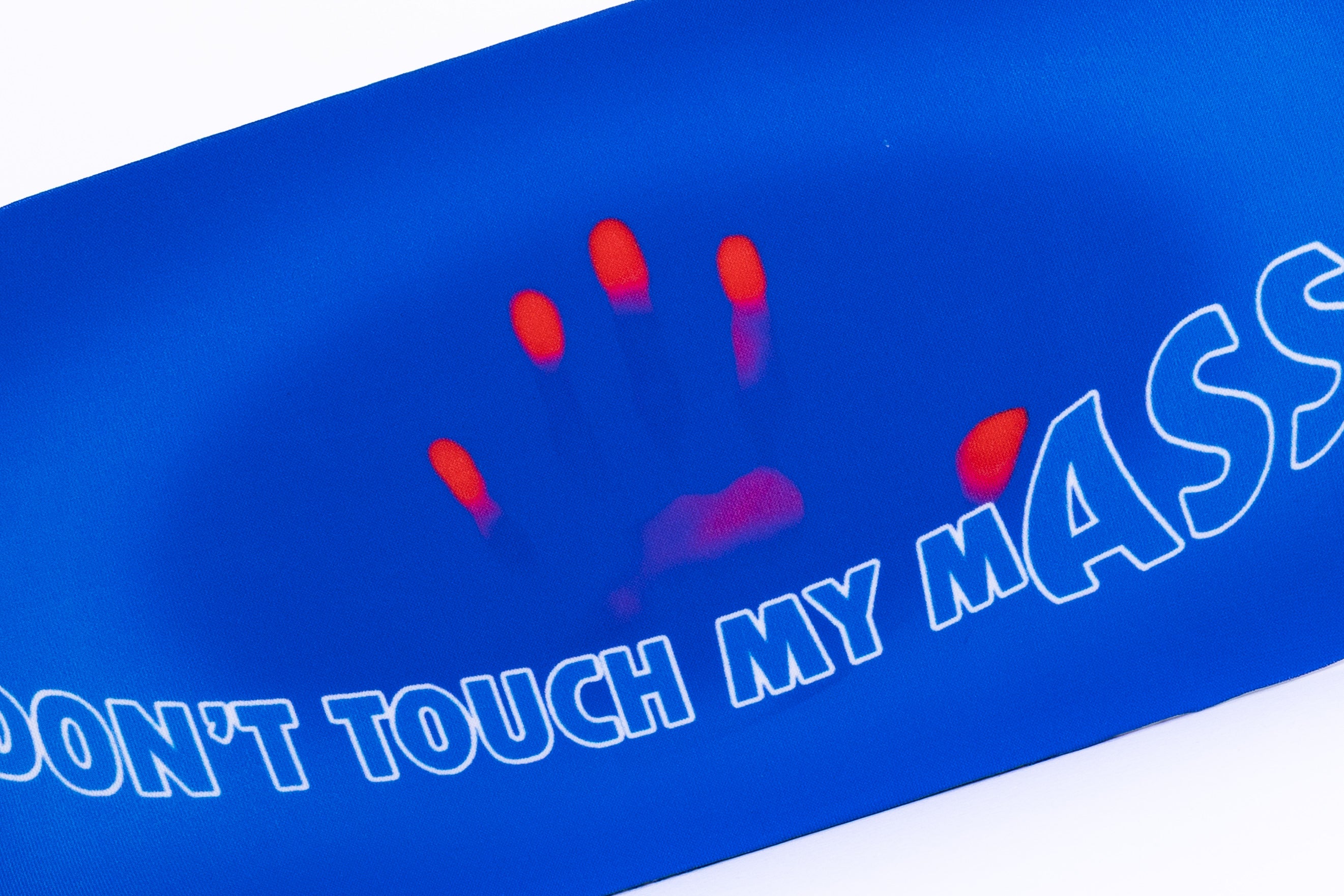DON'T TOUCH MY MASSK ski goggle cover