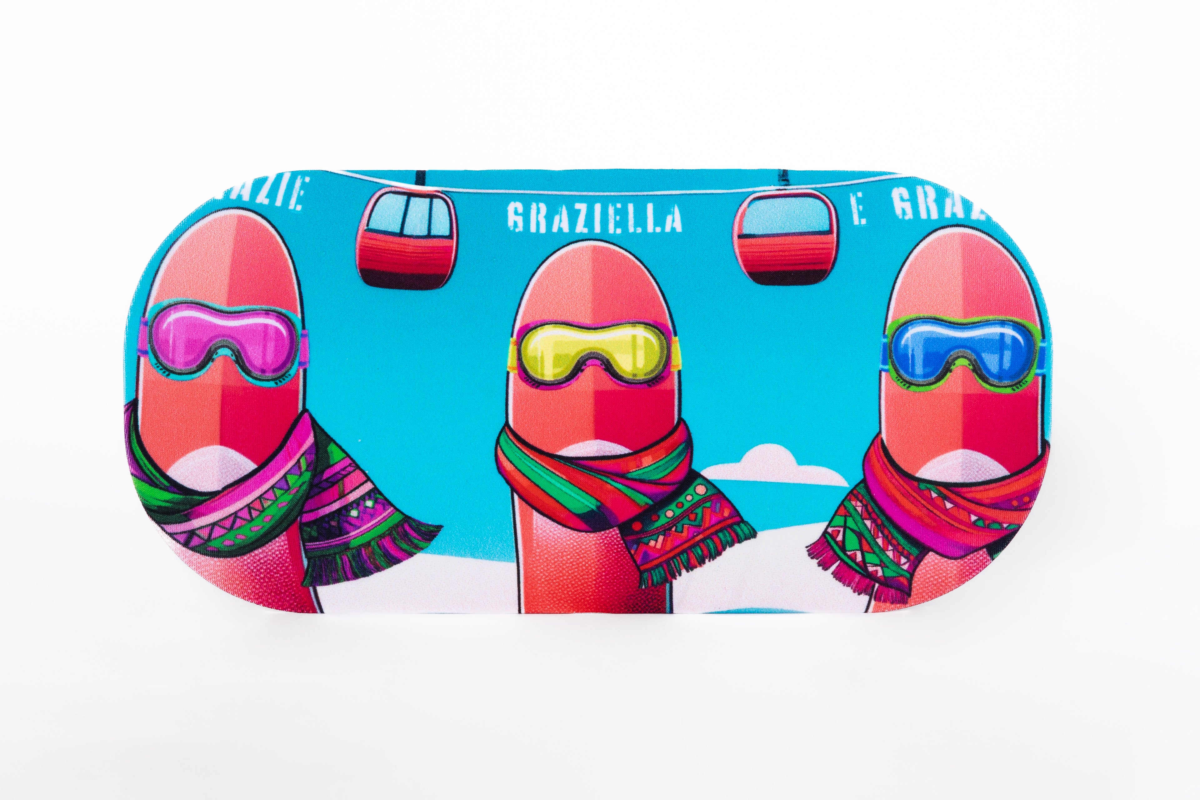 THE THREE GRACES ski mask cover