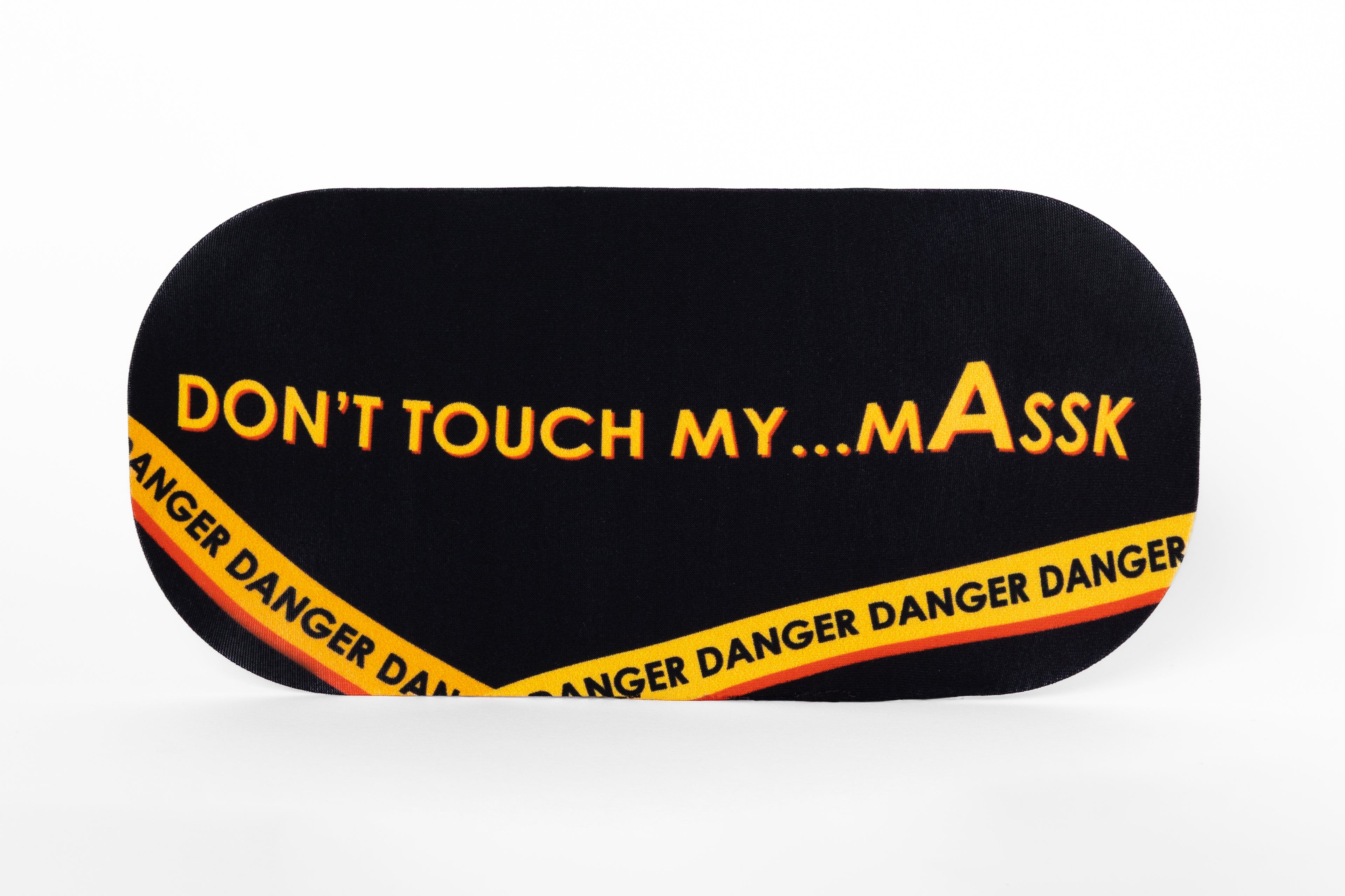 DON'T TOUCH MY MASSK ski goggle cover