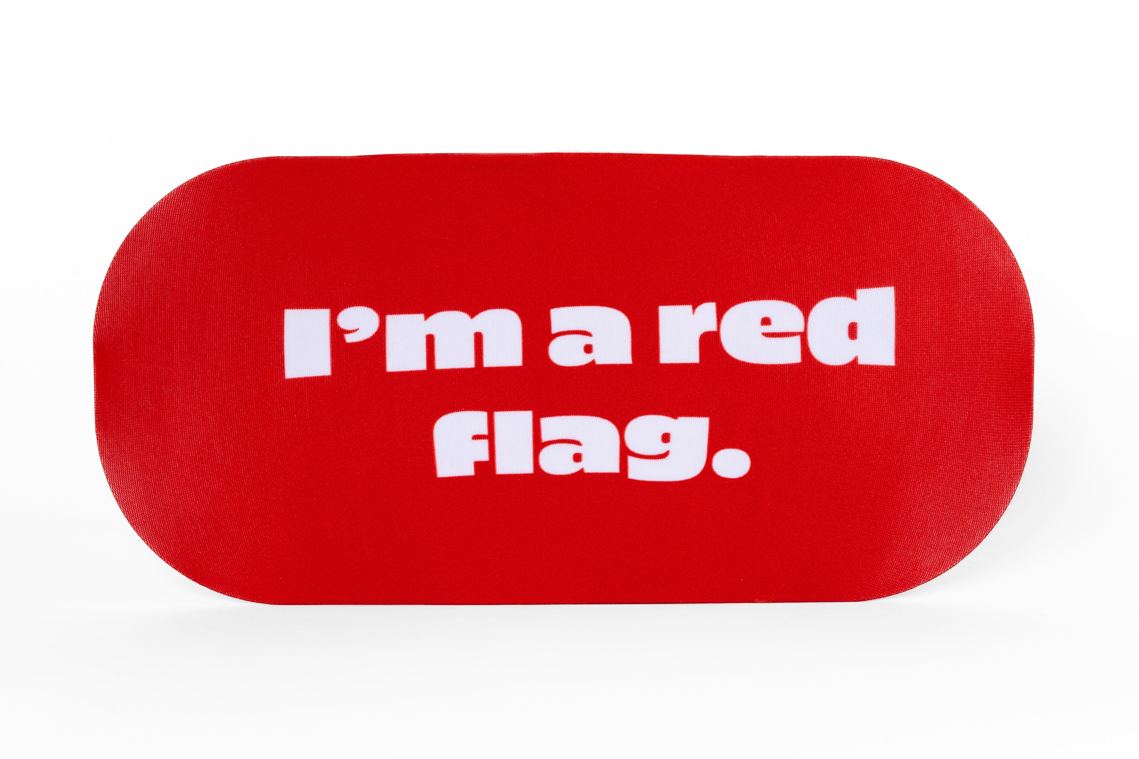 I'M A RED FLAG Ski Mask Cover